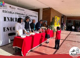 Todo listo en Aculco para provechoso ciclo escolar
