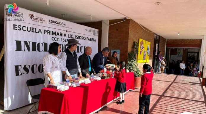 Todo listo en Aculco para provechoso ciclo escolar