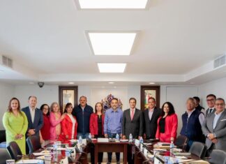 Alcaldes de Metepec, Calimaya y Toluca acuerdan definiciones territoriales