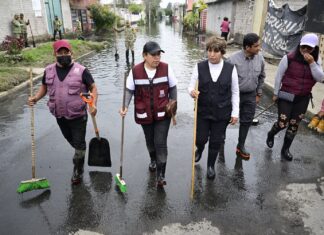 Coordinan EdoMéx y Gobierno Federal acciones emergentes para las familias afectadas en Chalco