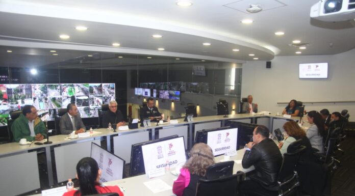 Secretario de Seguridad del Estado de México y diputados federales sostienen diálogo a fin de sumar esfuerzos para proteger a la ciudadanía
