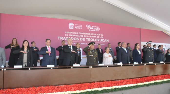 Conmemora Gobierno del Estado de México el CX Aniversario de la Firma de los Tratados de Teoloyucan