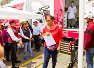 Atiende Gobernadora Delfina Gómez Álvarez la salud de las familias afectadas en Chalco con 18 unidades médicas y 165 especialistas del ISEM y DIFEM