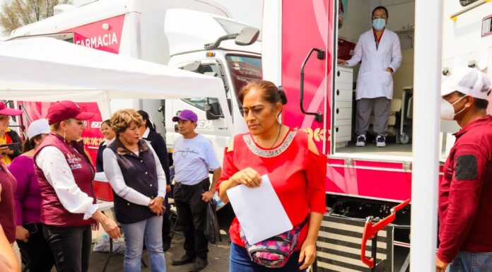 Atiende Gobernadora Delfina Gómez Álvarez la salud de las familias afectadas en Chalco con 18 unidades médicas y 165 especialistas del ISEM y DIFEM