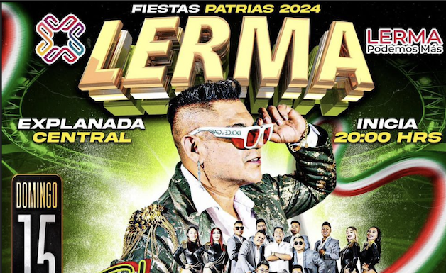 ¡Abran pista! Organiza Lerma súper bailongo la noche del Grito