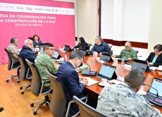 Disminuyen 14% los secuestros en el EdoMéx: Mesa de Coordinación para la Construcción de la Paz