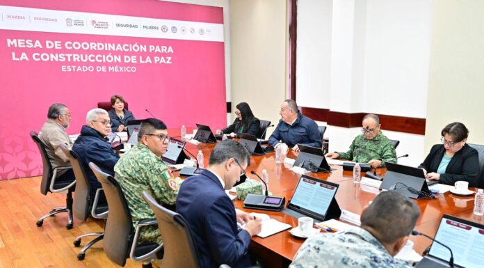 Disminuyen 14% los secuestros en el EdoMéx: Mesa de Coordinación para la Construcción de la Paz