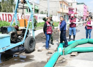 Gobierno del EdoMéx retira 245 tonelada de basura y lodo en Chalco; avanza rescate de Colector del drenaje, luego de 30 años sin mantenimiento adecuado