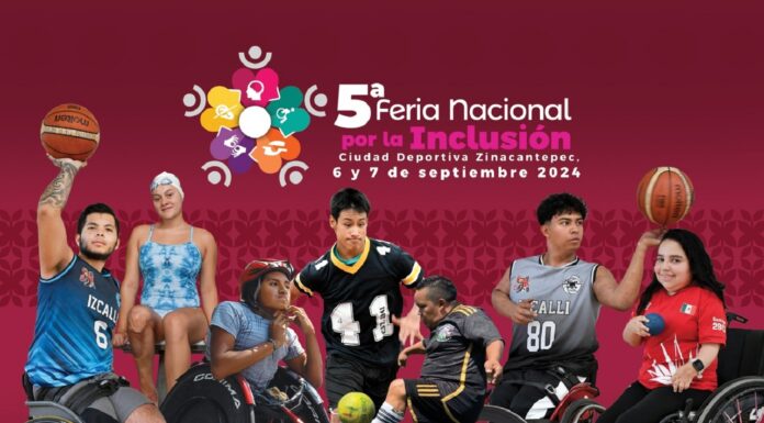 Invita EdoMéx a participar en la Quinta Feria Nacional por la Inclusión “Por un México sin Barreras”
