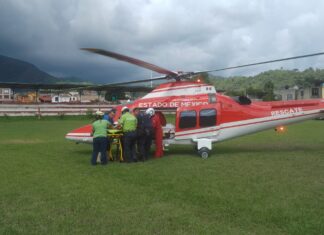 Traslada Grupo Aéreo “Relámpagos” a tres mexiquenses en condiciones críticas a hospitales de alta especialidad