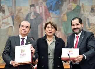 Gobernadora Delfina Gómez Álvarez entrega su Primer Informe de Gobierno a la Legislatura Mexiquense