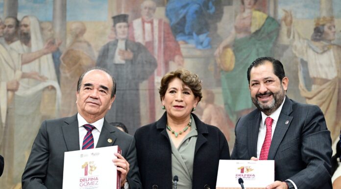 Gobernadora Delfina Gómez Álvarez entrega su Primer Informe de Gobierno a la Legislatura Mexiquense