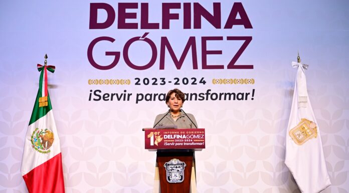 Rinde Gobernadora Delfina Gómez Álvarez su primer Informe de Gobierno con avances y resultados de la transformación del Estado de México