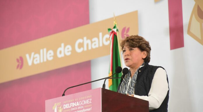 Anuncia Gobernadora Delfina Gómez Álvarez entrega de apoyos económicos y paquetes de enseres domésticos a las familias afectadas por las lluvias en Chalco