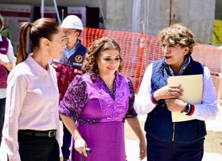 “Es tiempo de mujeres”: Felicita la Gobernadora Delfina Gómez a Clara Brugada por su toma de protesta como Jefa de Gobierno de la CDMX