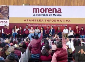 Así fue la rechifla al senador Higinio Martínez en Toluca