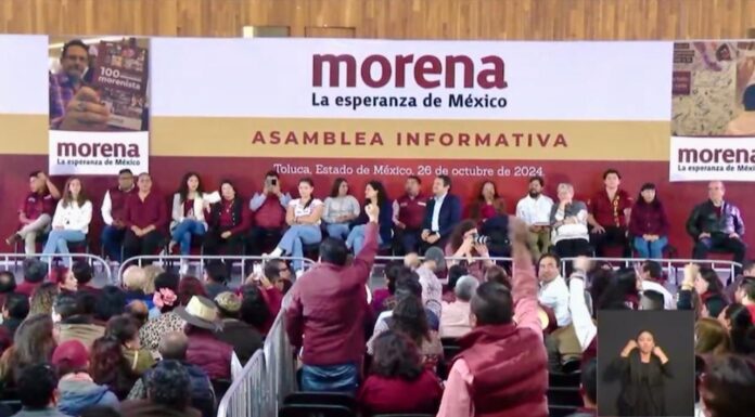 Así fue la rechifla al senador Higinio Martínez en Toluca