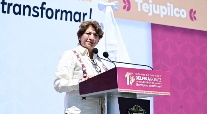 Mexiquenses respaldan a Delfina 3ra gobernadora mejor evaluada en México