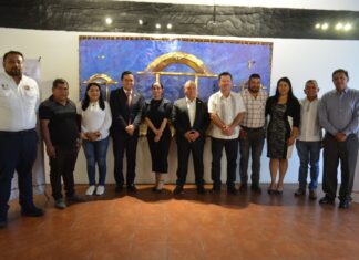 Lidera Michelle Núñez Ponce reunión con Alcaldes del Sur