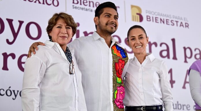 Buscan justicia social para el Oriente del EdoMéx; Presidenta Claudia Sheinbaum Pardo, Gobernadora Delfina Gómez Álvarez y alcaldes de esa región se reúnen para abatir rezago histórico