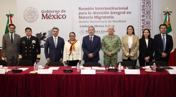 Trabaja Gobierno Federal para fortalecer modelo humanitario de movilidad