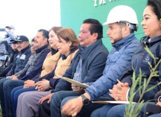 En Atlacomulco, el Organismo de agua amplía sistema de drenaje en libramiento