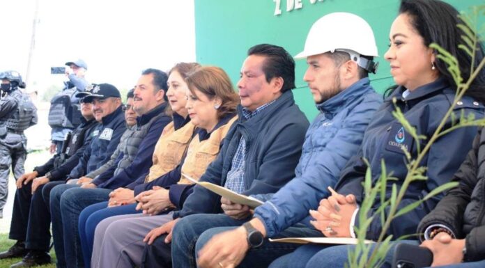 En Atlacomulco, el Organismo de agua amplía sistema de drenaje en libramiento