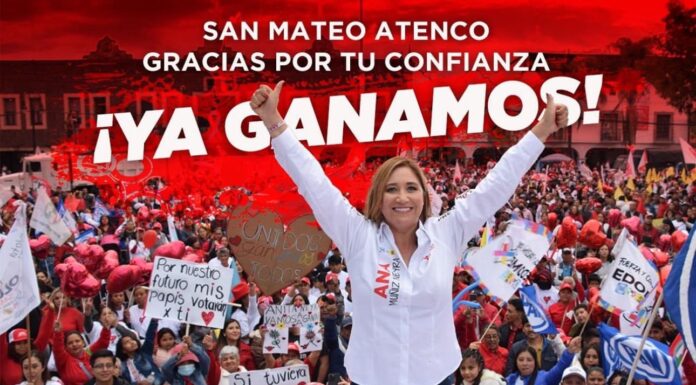 Ana Muñiz Neyra será alcaldesa de San Mateo Atenco tres años más, resuelve el Tribunal Electoral