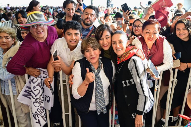 El EdoMéx trabajará de la mano con la Primera Mujer Presidenta de México, Claudia Sheinbaum: asegura la Gobernadora Delfina Gómez Álvarez