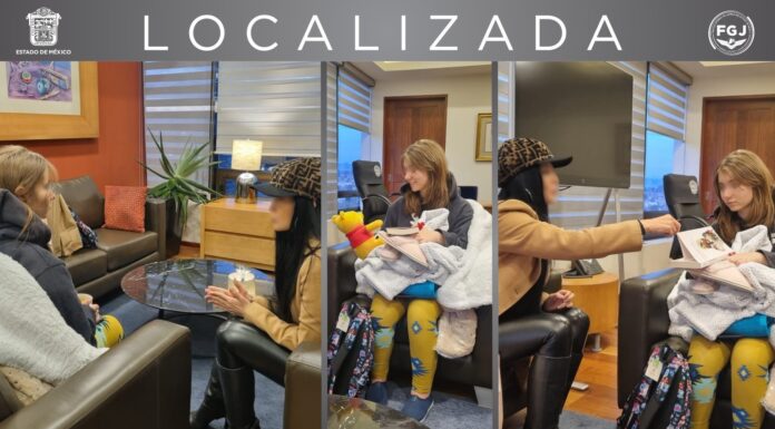 FISCALÍA MEXIQUENSE LOCALIZA EN TIJUANA, BAJA CALIFORNIA A LA ADOLESCENTE DE NACIONALIDAD RUSA K.V.R., REPORTADA COMO DESAPARECIDA EN EL EDOMÉX