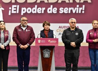 Escucha Gobernadora Delfina Gómez Álvarez las voces del pueblo: trabajo, agua, educación y salud los temas más recurrentes en la Tercera Audiencia Ciudadana