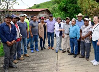 Alista Gobernadora Delfina Gómez Álvarez reubicación de 75 familias afectadas por las lluvias en Tejupilco