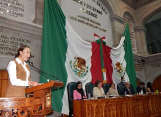 Diputada Lety Mejía impulsa iniciativa para prohibir sistemas antigranizo y la emisión de gases por aeronaves al espacio en perjuicio del ciclo natural de la lluvia.