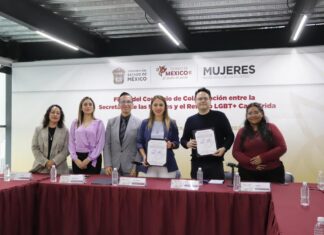 Apoya Delfina Gómez a comunidad LGBTTTQ+