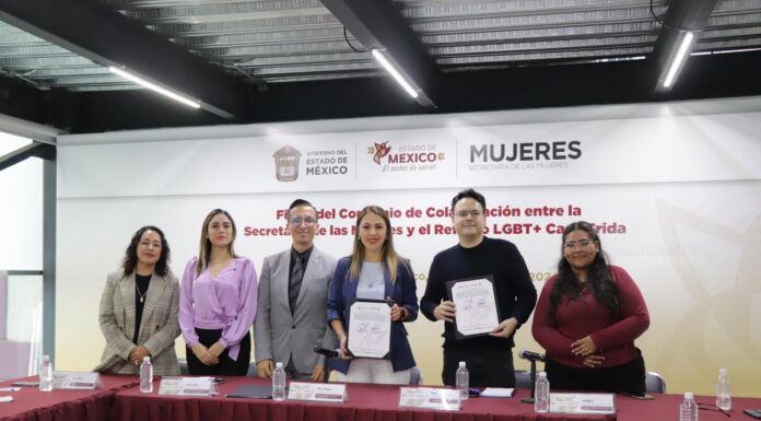 Apoya Delfina Gómez a comunidad LGBTTTQ+