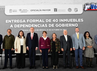 Cumple Gobernadora Delfina Gómez Álvarez con rescate histórico de 40 inmuebles con 35 años de abandono en el EdoMéx