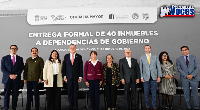 Cumple Gobernadora Delfina Gómez Álvarez con rescate histórico de 40 inmuebles con 35 años de abandono en el EdoMéx