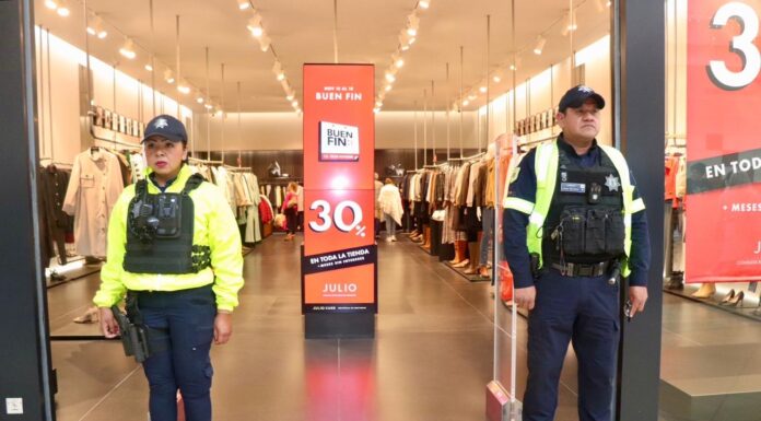 Despliega GEM operativo aéreo con helicópteros y drones para vigilar 500 centros comerciales durante el Buen Fin