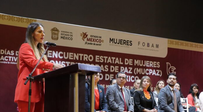 Realiza GEM el Primer Encuentro Estatal de Mujeres Constructoras de Paz, clave para la transformación del EdoMéx