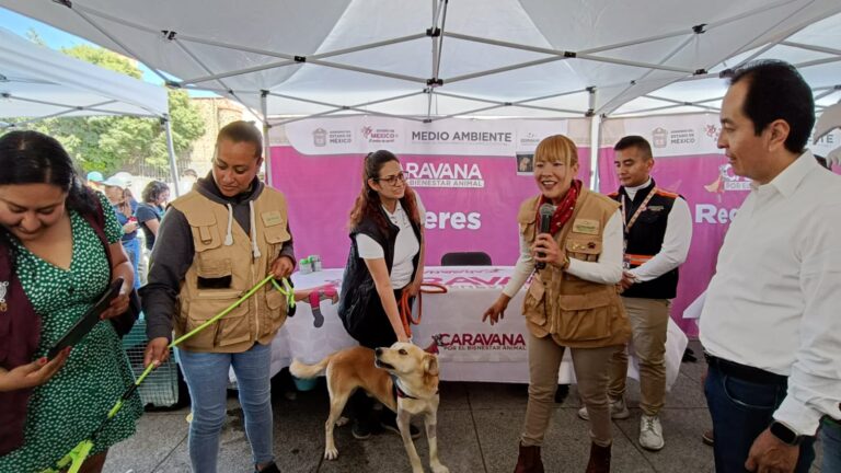 Realiza GEM exitosa Caravana por el Bienestar Animal en Chalco