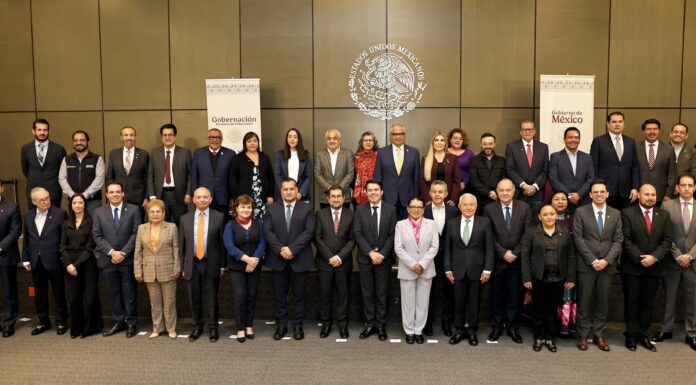 SESIONAN SECRETARIOS DE GOBIERNO DEL PAÍS PARA HABLAR DE LA AGENDA NACIONAL DE DERECHOS HUMANOS