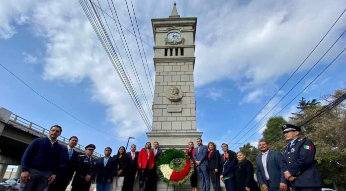 ENCABEZA ALCALDE DE LERMA CEREMONIA DE ANIVERSARIO DEL INICIO DE LA REVOLUCIÓN