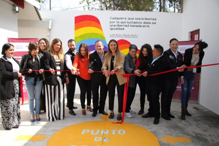 Inaugura Gobernadora Delfina Gómez Álvarez el Primer Refugio para Mujeres de la Diversidad Sexual en el EdoMéx