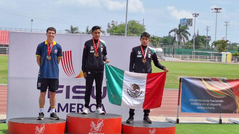 Conquistan siete medallas deportistas de la UAEMéx en los III FISU America Games 2024