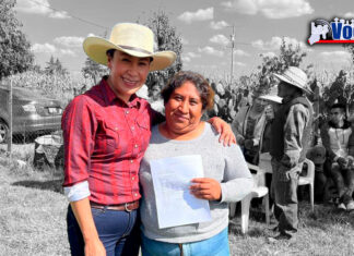 LETY MEJÍA LA DIPUTADA TODO TERRENO VISITA A REPRESENTADOS PERMANENTEMENTE