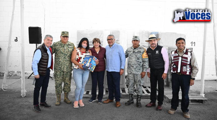 Arranca Gobernadora Delfina Gómez Álvarez entrega de enseres domésticos para 1,800 familias afectadas por las lluvias en Chalco