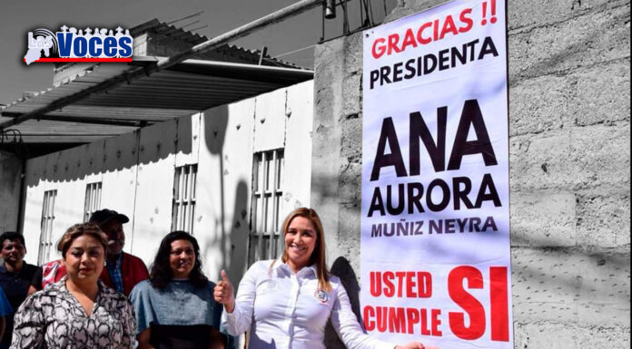 RECONOCEN BENEFICIARIOS DE NUEVA CALLE LABOR DE ANA MUÑIZ