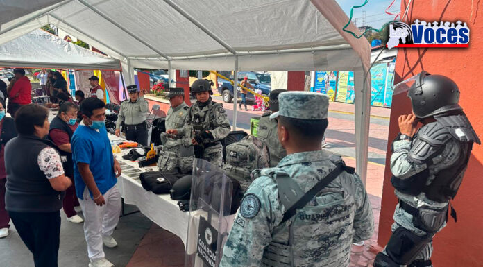 EXITOSAS “JORNADAS POR LA PAZ” EN EDOMÉX; DESPLIEGAN ESTRATEGIA EN 32 MUNICIPIOS CON PATRULLAJES Y OPERATIVOS EN TRANSPORTE PÚBLICO