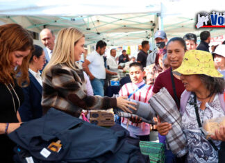 LLEVAN A SECTORES DESPROTEGIDOS DE HUIXQUILUCAN PROGRAMA “NAVIDAD SIN FRÍO”