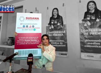 LANZA DIPUTADA SUSANA ESTRADA TARJETA DE APOYO COMUNITARIO PARA HABITANTES DE NEZA